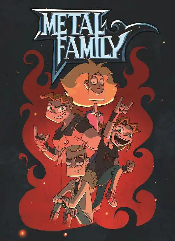 《金属家庭 第二季》：重返摇滚狂潮，家庭温情与金属嘶吼交织，一场笑泪齐飞的音乐动画盛宴！